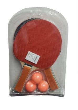 זוג מטקות לטניס שולחני + כדורים קונים רק באטרקציה מהיבואן לצרכן