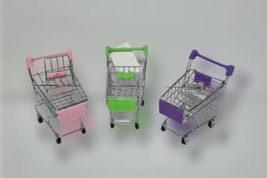 מעמד שולחני בצורת עגלת סופר באטרקציה אונליין מהיבואן לצרכן