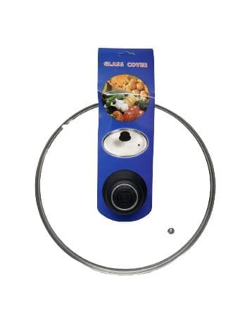 מכסה זכוכית לסיר מחבת עם ידית פלסטיק 26 ס"מ קונים רק באטרקציה מהיבואן לצרכן