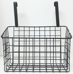 סלסלה לתליה על דלתות וארונות מטבח 28X13 ס"מ שחור