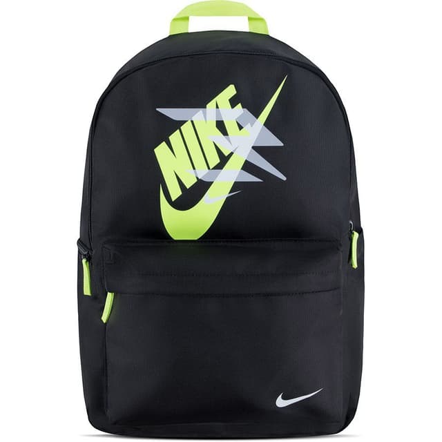 תיק גב נייק NIKE שחור לוגו צהוב קונים רק באטרקציה מהיבואן לצרכן