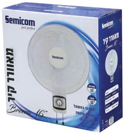 מאוורר "16 קיר SEMICOM