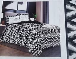 סט מצעים קומפלט מיטה וחצי 100% סאטן אלקמט באטרקציה