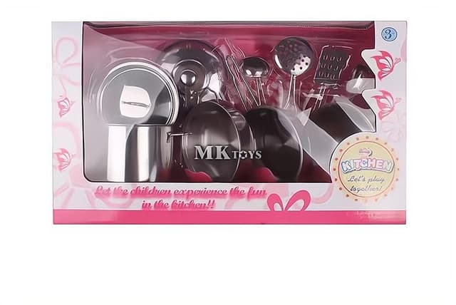 סט כלי מטבח מנירוסטה גודל אריזה 37X21.5 ס"מ אתר אטרקציה