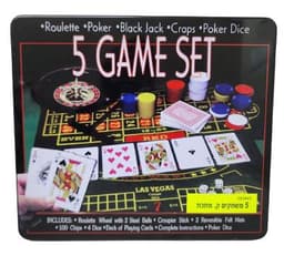 פוקר בקופסת אלומיניום גדולה 33X30 ס"מ 33X30 ס"מ אטרקציה