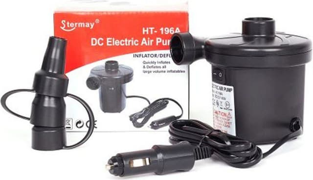 משאבה חשמלית לניפוח מוצרים מתנפחים +חיבור למצת הרכב קונים רק באטרקציה מהיבואן לצרכן