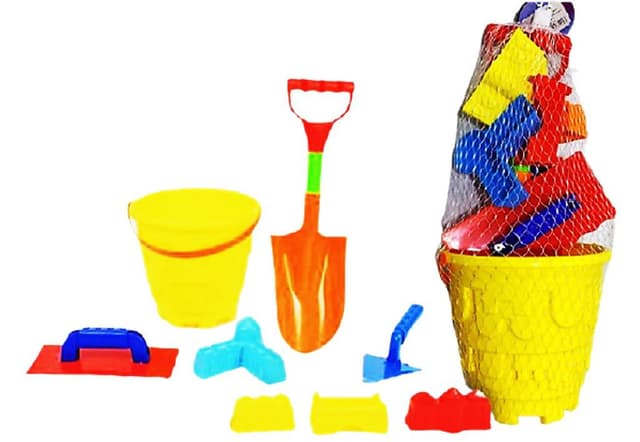 סט דלי גדול 8 חלקים קונים רק באתר אטרקציה מהיבואן לצרכן