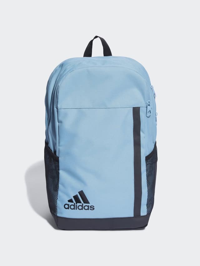 תיק אדידס מקורי כחול תכלת לוגו שחור באתר אטרקציה מהיבואן לצרכן