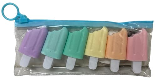 חבילה 6 מרקרים מיני בצבעי פסטל בקלמר קונים רק באטרקציה מהיבואן לצרכן