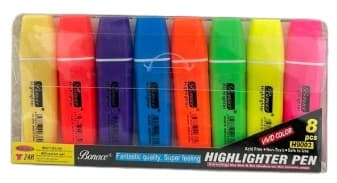 חבילה 8 מרקרים במגוון צבעים קונים רק באטרקציה מהיבואן לצרכן