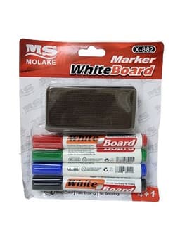 סט 4 טושים ללוח מחיק עם ספוג למחיקה קונים רק באטרקציה מהיבואן לצרכן