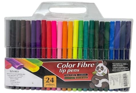 חבילה 24 טושים דקים קונים רק באטרקציה מהיבואן לצרכן