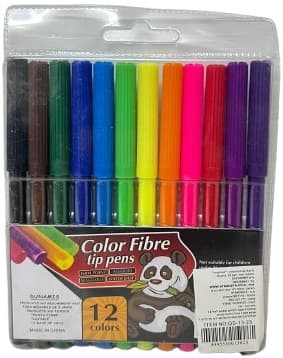 חבילה 12 טושים דקים קונים רק באטרקציה מהיבואן לצרכן