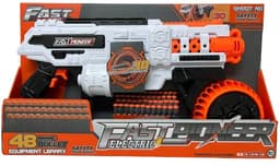 רובה אוטומטי יורה חצי ספוג עם 48 חצים ומחסנית גלגל רק באטרקציה