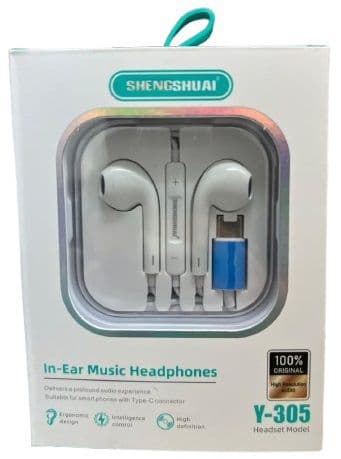 אוזניות חוט חיבור Type-c קונים רק באטרקציה מהיבואן לצרכן