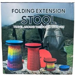 כיסא / שרפרף מתכוונן ומתקפל עם ידית נשיאה רק באטרקציה