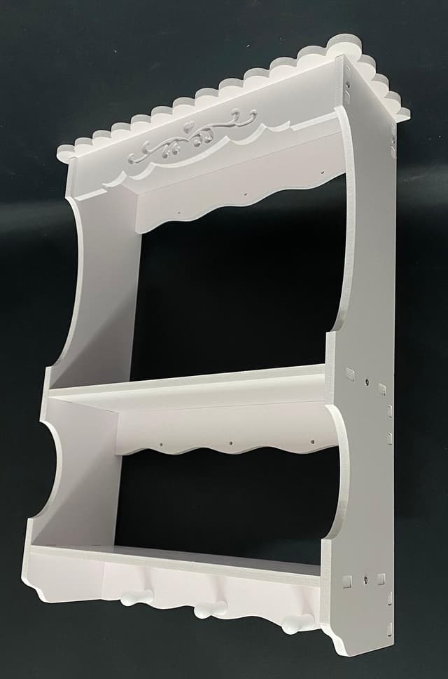 סטנד מעוצב 3 מדפים + 3 ווי תלייה 50X34 קונים רק באטרקציה