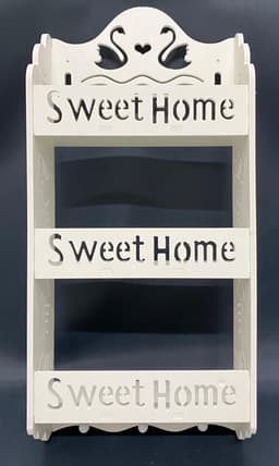 מעמד 3 מדפים + ווי תלייה SWEET HOME 64X31 קונים רק באטרקציה מהיבואן לצרכן