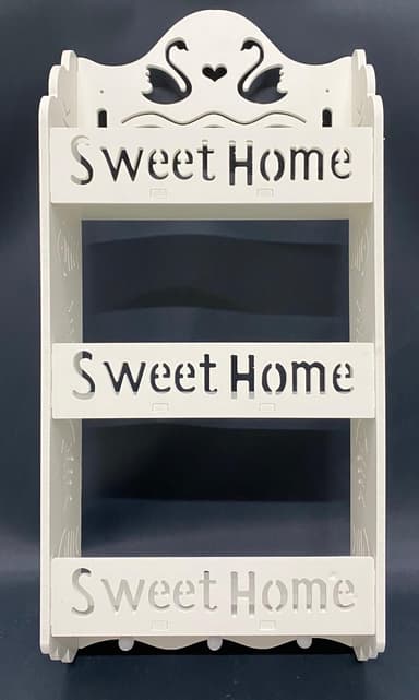 מעמד 3 מדפים + ווי תלייה SWEET HOME 64X31 קונים רק באטרקציה מהיבואן לצרכן