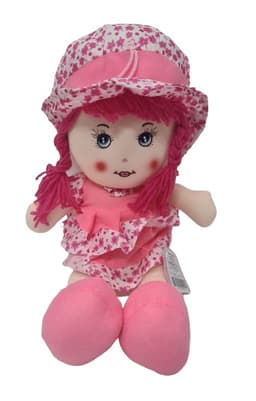 בובת בד 40 ס"מ במבחר צבעים קונים רק באטרקציה מהיבואן לצרכן