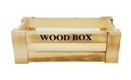 ארגז עץ מעוצב עץ 38*28 קונים רק באטרקציה מהיבואן לצרכן