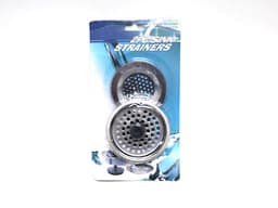 חבילת 2 מסננות נירוסטה לכיור עם ידית קונים רק באטרקציה מהיבואן לצרכן