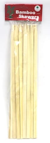 חבילת 25 שפודי עץ רחבים - 30 ס"מ קונים רק באטרקציה מהיבואן לצרכן