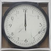שעון קיר מנגנון שקט דגם שיש 30 סמ במחיר משתלם רק באטרקציה