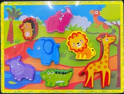 פאזל עץ חיות- תלת מימד קונים בזול רק באטרקציה מהיבואן לצרכן