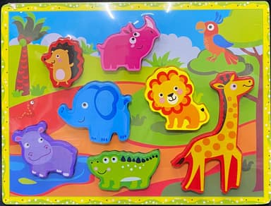 פאזל עץ חיות- תלת מימד קונים בזול רק באטרקציה מהיבואן לצרכן
