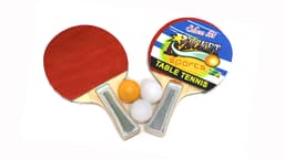 זוג מטקות פינג פונג + 3 כדורים