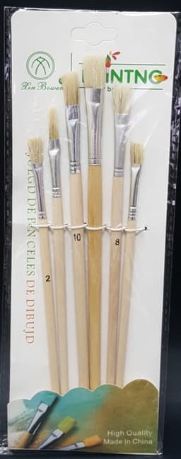 סט 6 מכחולים קונים רק באטרקציה מהיבואן לצרכן