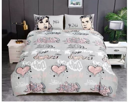 סט מצעים יחיד קומפלט 100% סאטן אל קמט - במבחר צבעים אטרקציה