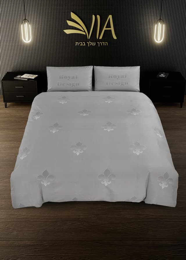 סט מצעים מיטה וחצי קומפלט 100% סאטן אל קמט במבחר דגמים