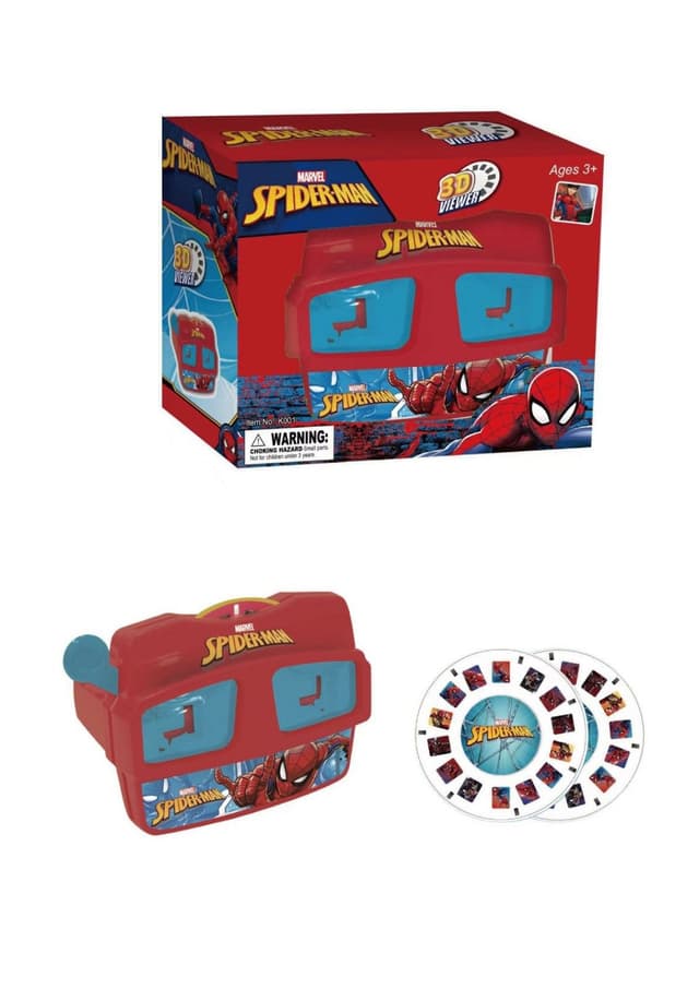 מצלמה 3D ספיידרמן שקופיות באתר אטרקציה מהיבואן לצרכן