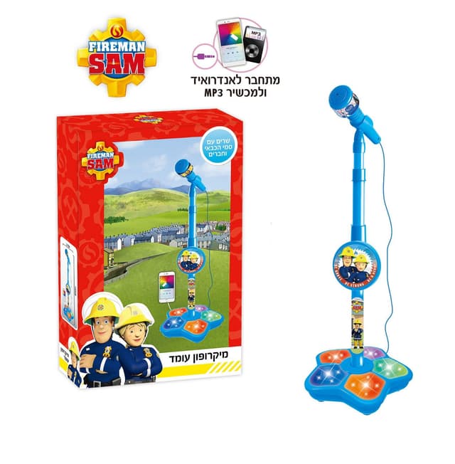 עמוד מיקרופון סמי