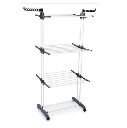 מתקן ייבוש כביסה רב שימושי 3 קומות אטרקציה מהיבואן לצרכן