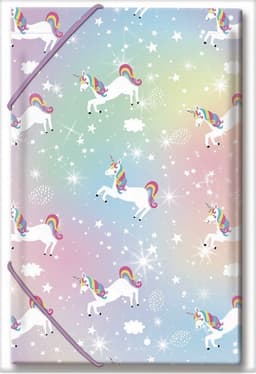 תיקיה גומי - חד קרן קונים באתר אטרקציה מהיבואן לצרכן