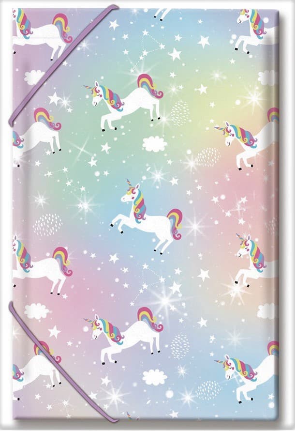 תיקיה גומי - חד קרן קונים באתר אטרקציה מהיבואן לצרכן