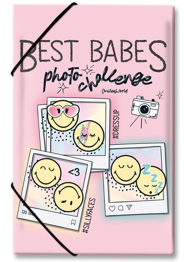 תיקיה גומי - סמיילי קונים באתר אטרקציה מהיבואן לצרכן