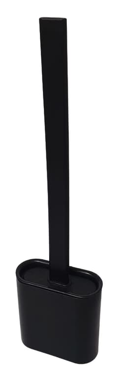 מברשת סיליקון צרה לניקוי אסלה בצבעים שחור או לבן באטרקציה