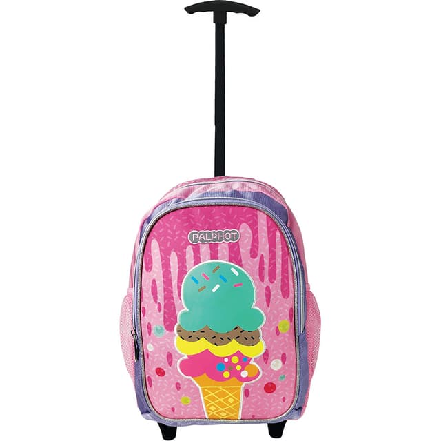 תיק גן טרולי גלידה - ורוד סגול אטרקציה אונליין מהיבואן לצרכן