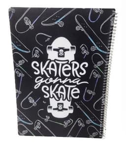 מחברת ספירלה A4 משבצות - סקייטבורד קונים רק באטרקציה מהיבואן לצרכן