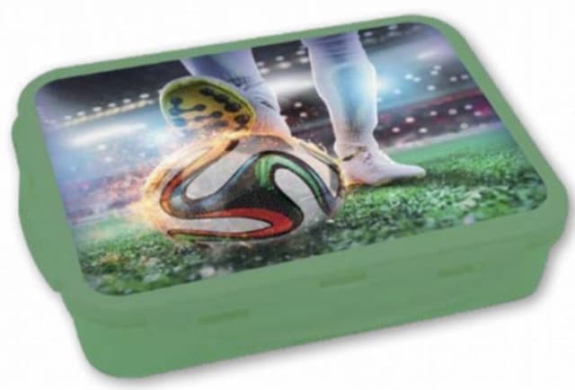 קופסת אוכל מחולקת כדורגל אתר אטרקציה מהיבואן לצרכן