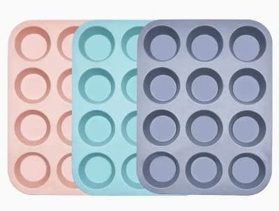 תבנית סיליקון איכותית לאפייה - 12 שקעים, אטרקציה אונליין