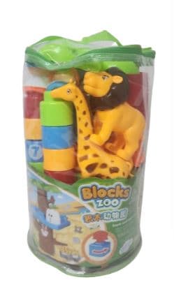 משחק הרכבה 35 חלקים בשקית - ספארי אטרקציה מהיבואן לצרכן