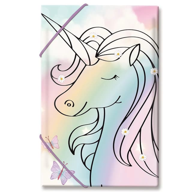 תיקיה גומי - חד קרן קונים רק באטרקציה מהיבואן לצרכן