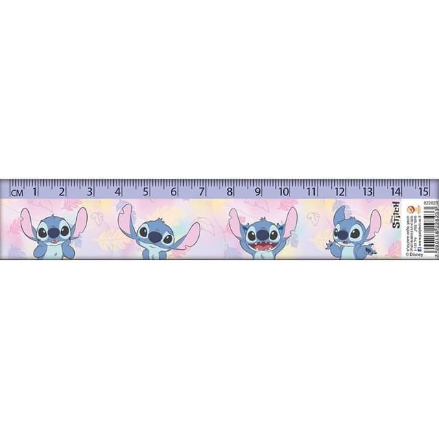 סרגל 15ס"מ לילו וסטיץ קונים רק באטרקציה מהיבואן לצרכן