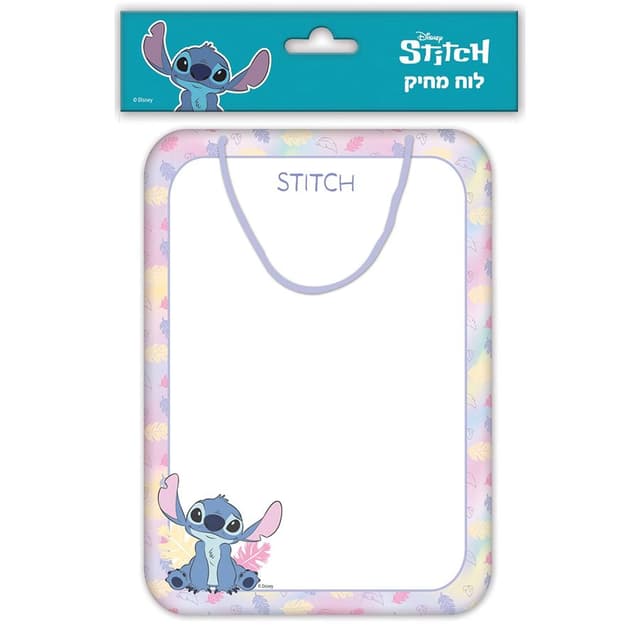 לוח מחיקה 29.7/21ס"מ לילו וסטיץ באתר אטרקציה מהיבואן לצרכן