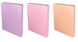 אוגדן מחברות פלסטיק קשיח - צבעי פסטל קונים רק באטרקציה מהיבואן לצרכן